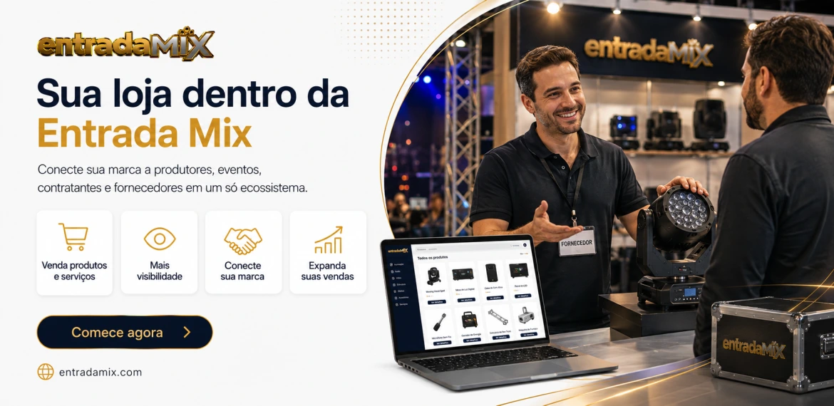 Sua loja dentro da Entrada Mix
